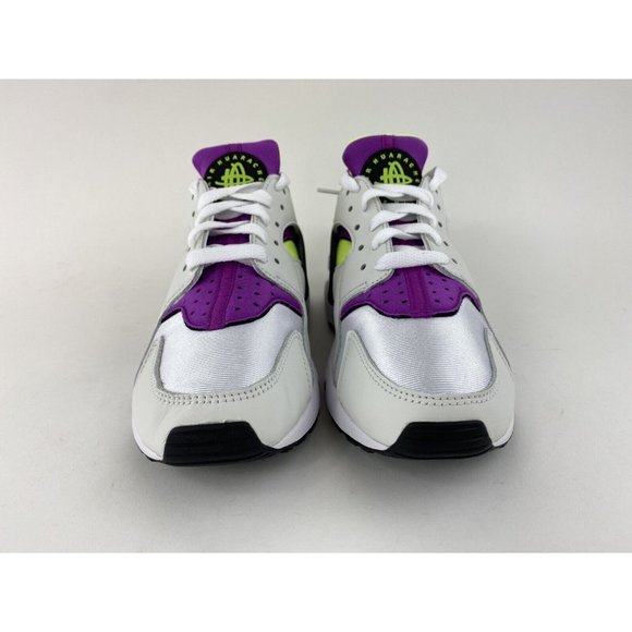 Nike Air Huarache Magenta Green White Women's Sneakers Shoes - Picture 6 of 12